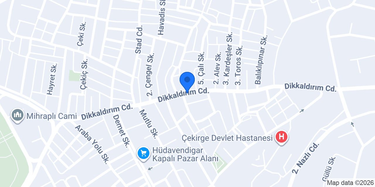 Maydonoz Döner konumu