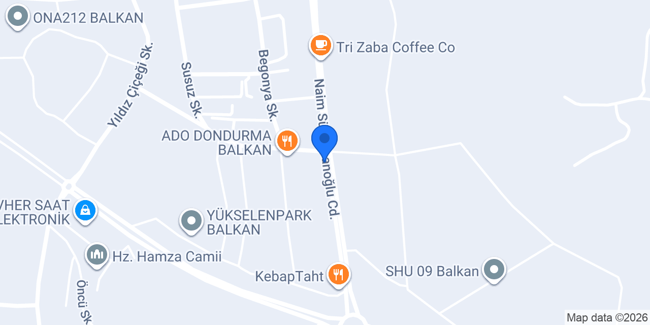 Eczane Melih Kaan konumu