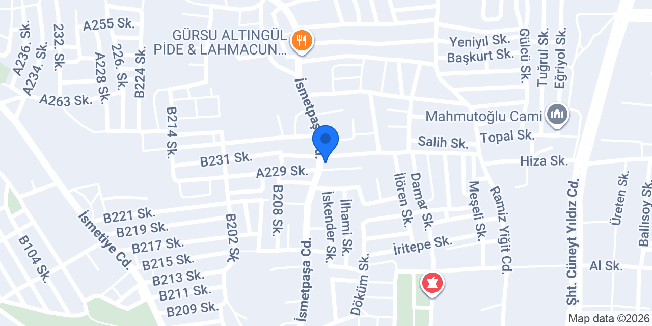 Beyzade Pide Salonu konumu