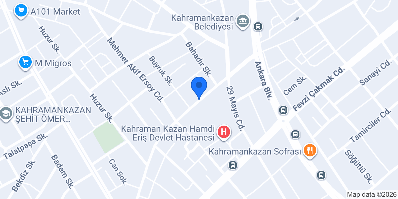 Hacettepe Eczanesi konumu