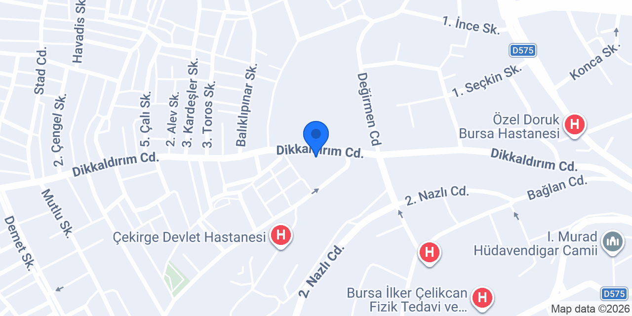 Bahadır Optik konumu
