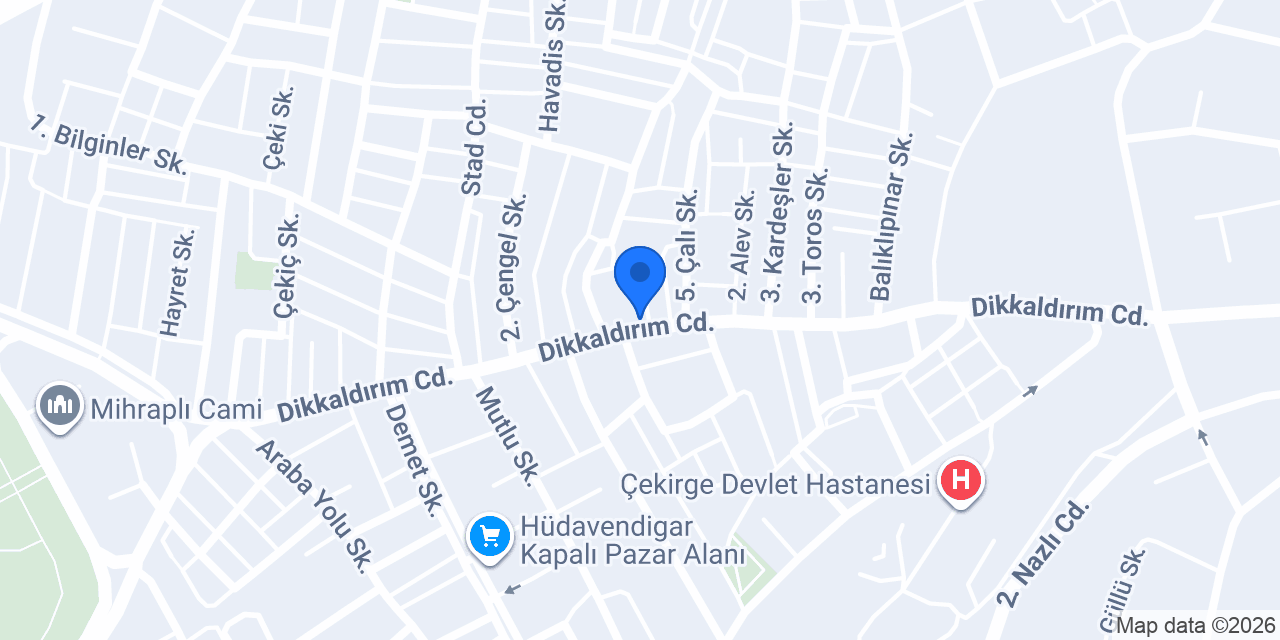 Hünkar Eczanesi konumu