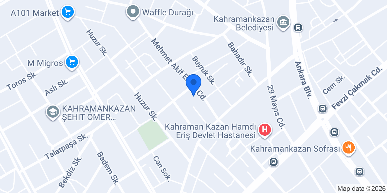 İşler Kitabevleri Kahramankazan konumu