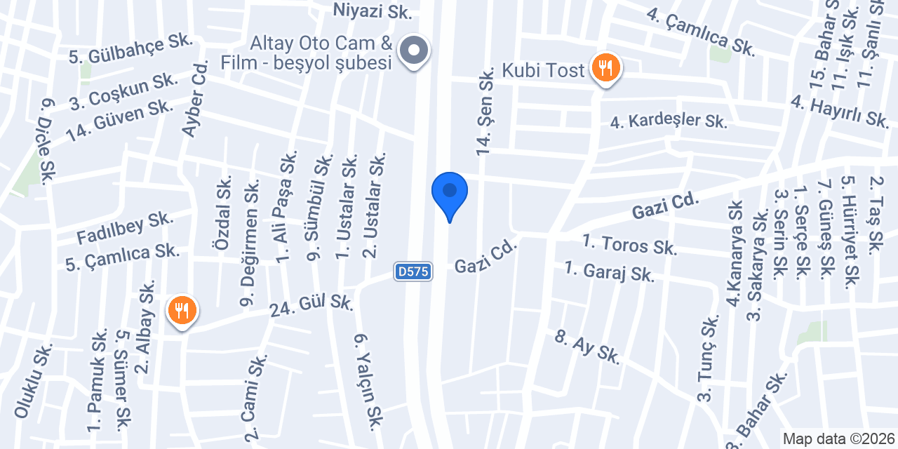 BURSA OTO AKSESUAR konumu