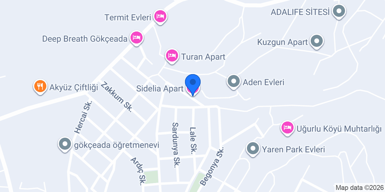 Sidelia Apart konumu