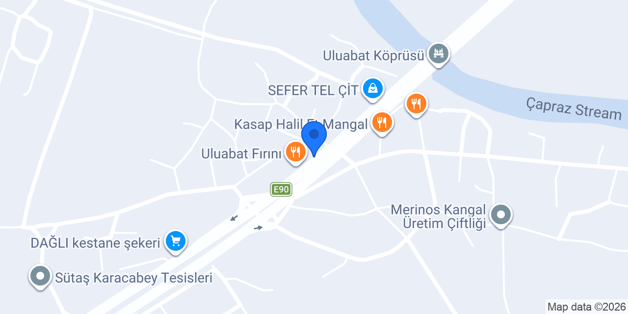 Uğrak Börek Salonu konumu