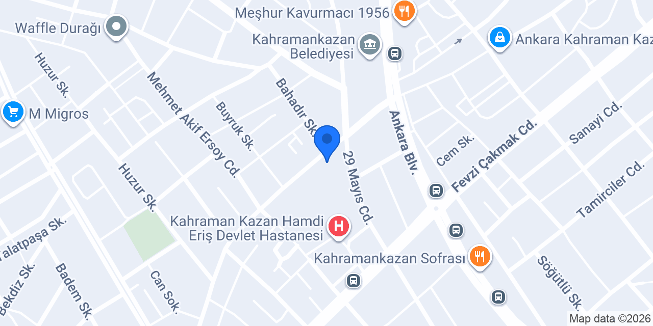 Hale Gül Tur konumu