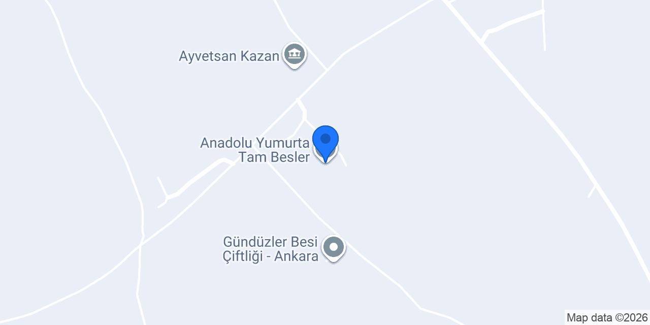 Anadolu Yumurta Tam Besler konumu