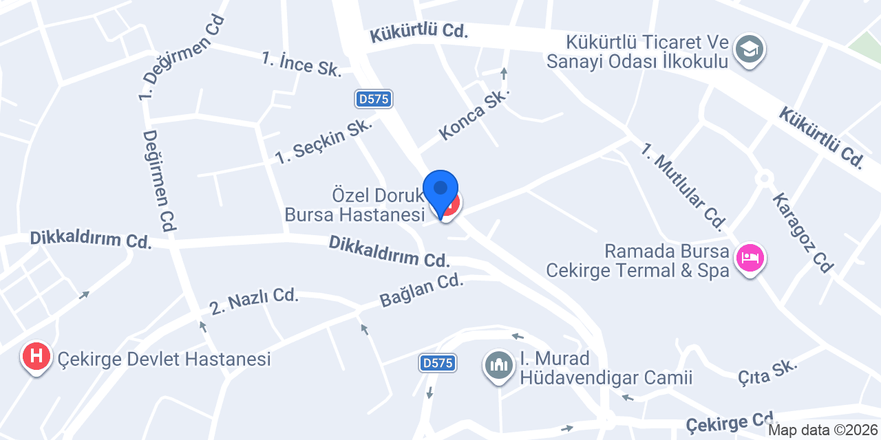 Op.Dr Selim Mısırlıoğlu konumu