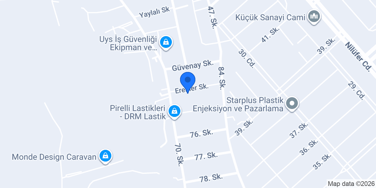 Gürpa Endüstriyel konumu