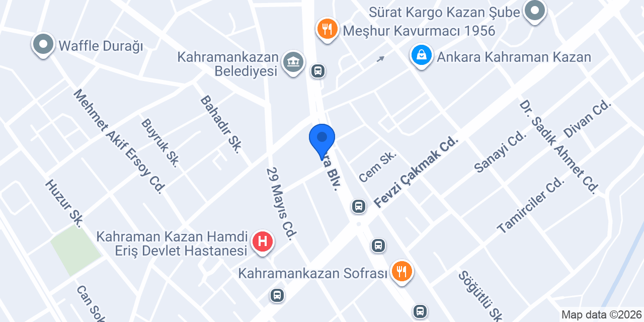 MAÇO KATIK DÖNER konumu