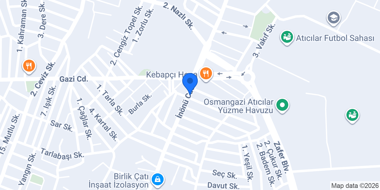 Doğan Oto Anahtar konumu