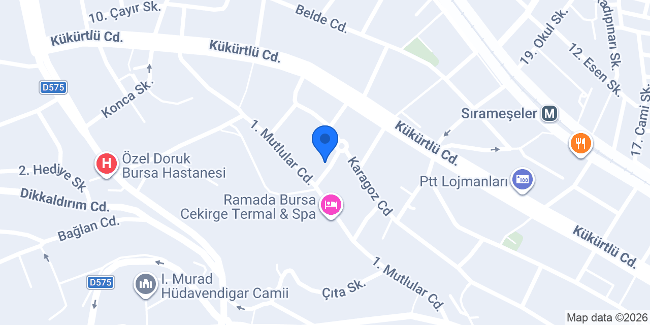 Emre Çakır Kuaför konumu