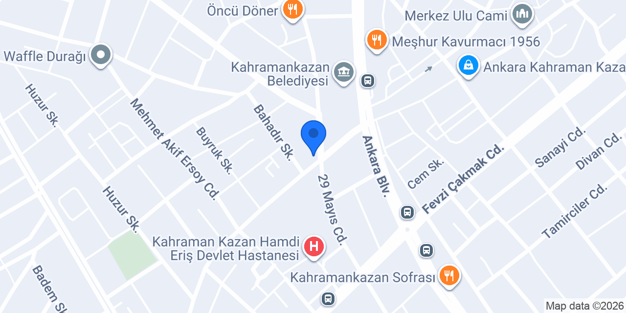 Efsane Döner konumu