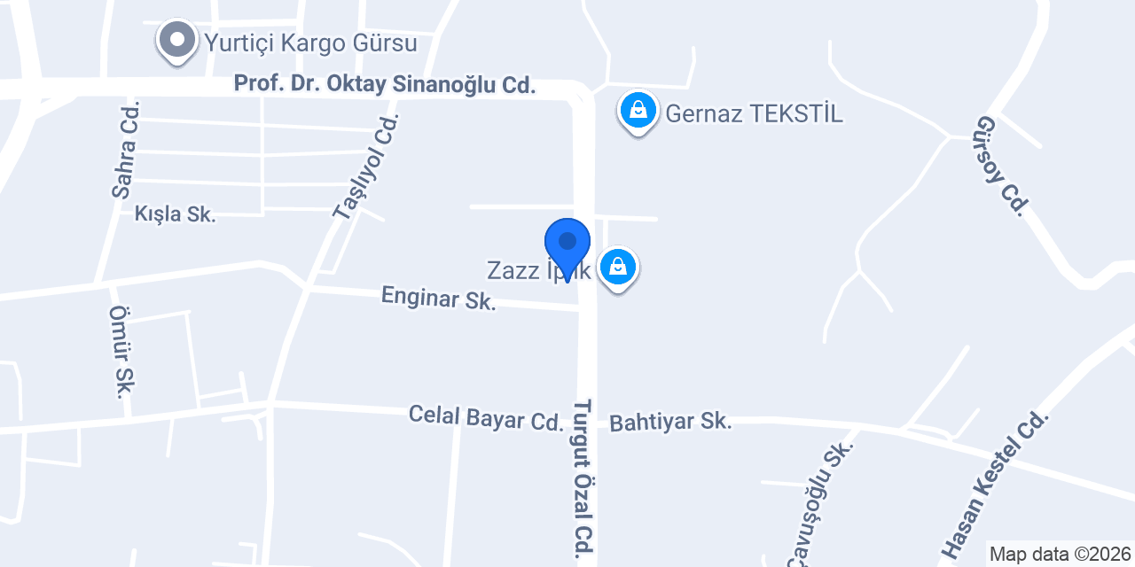 MONARK MENSUCAT SAN. VE TİC. A.Ş. konumu