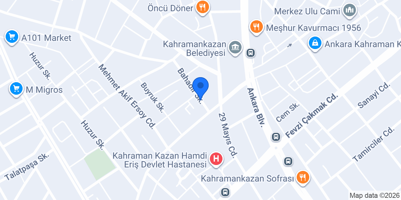 Ünal Ticaret konumu