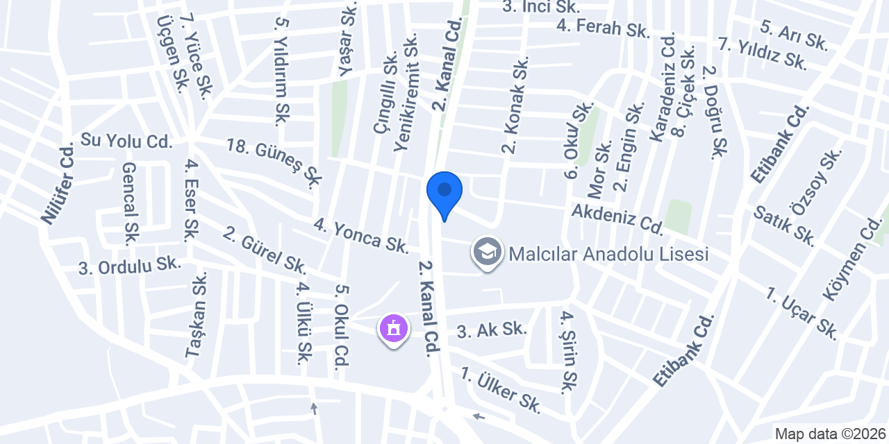 Başkent Mobilya Bursa konumu