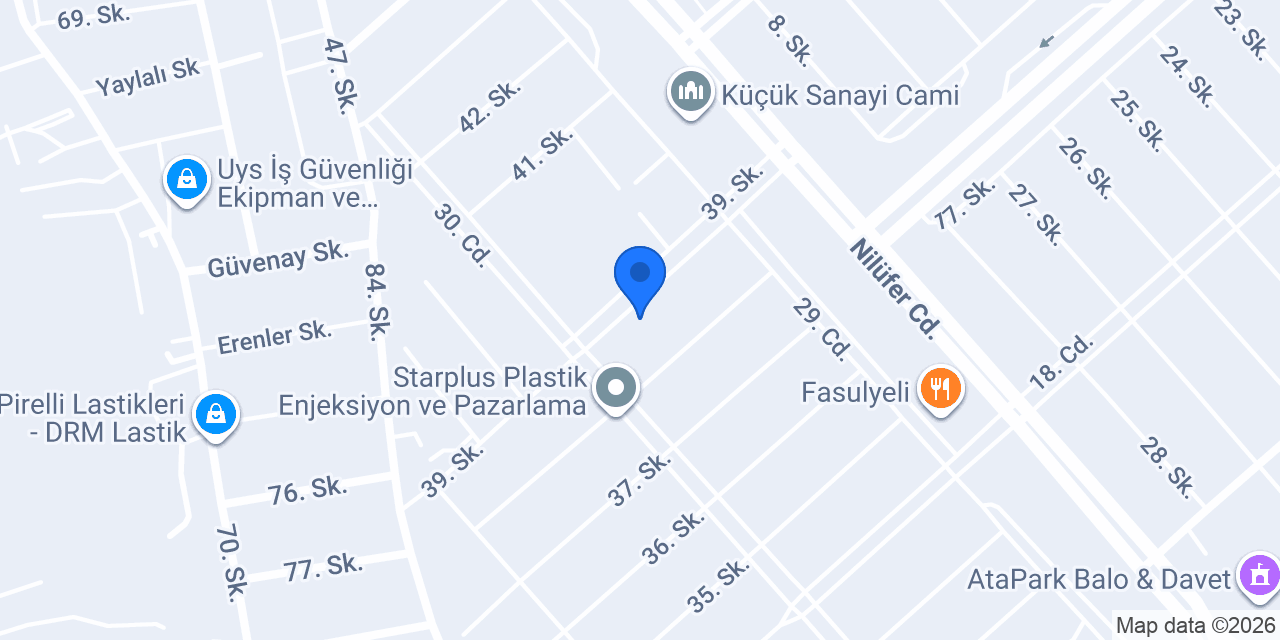 STATÜ HAREKETLİ CAM SİSTEMLERİ LTD. ŞTİ. konumu