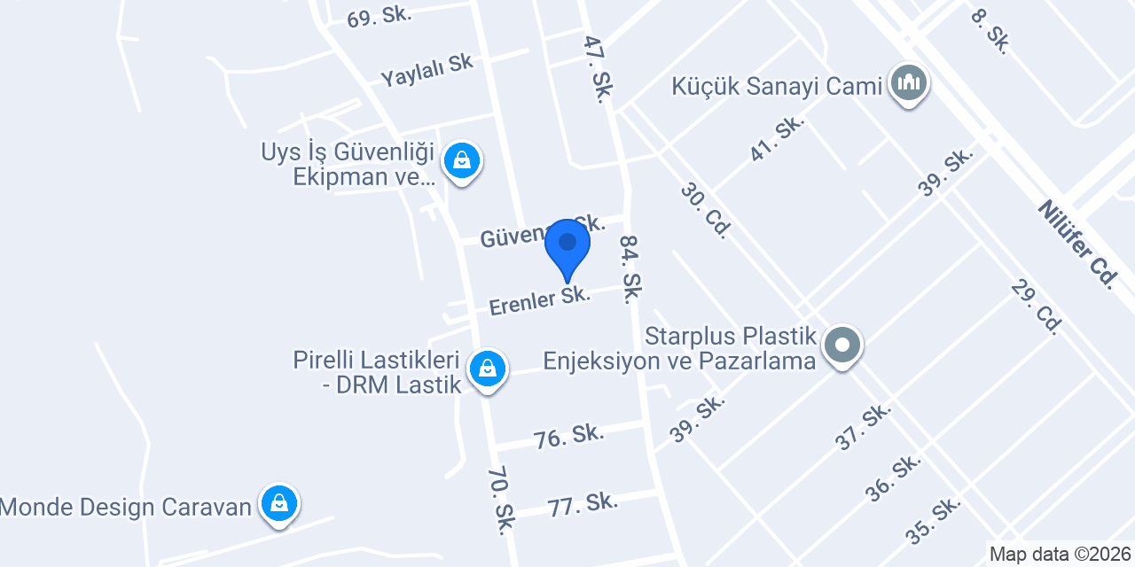 GÜNDOĞAN PROFİL BORU LTD ŞTİ konumu