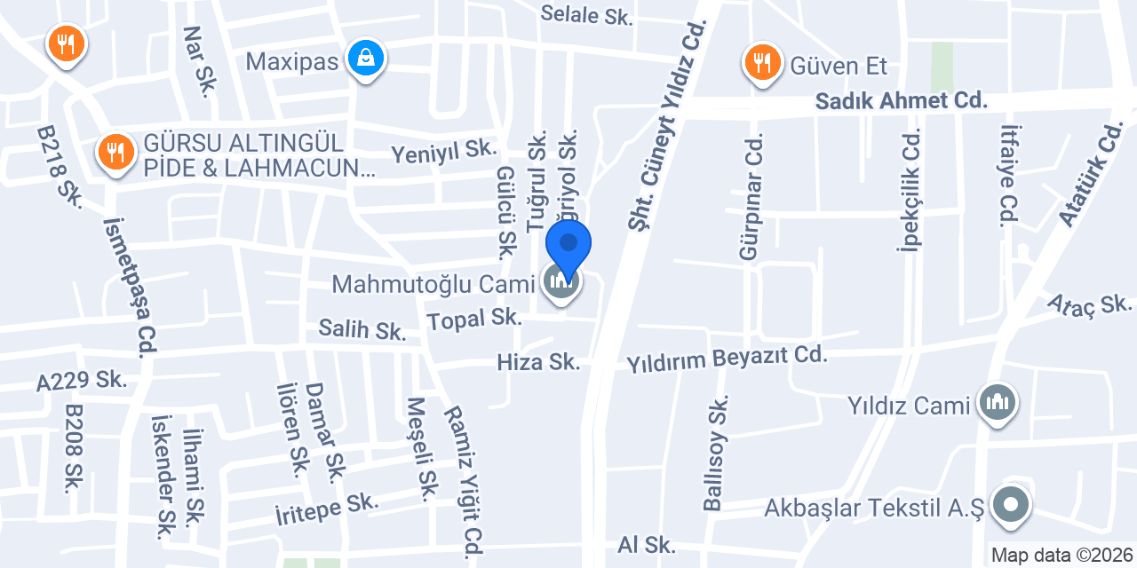 CİHAN TEKSTİL konumu
