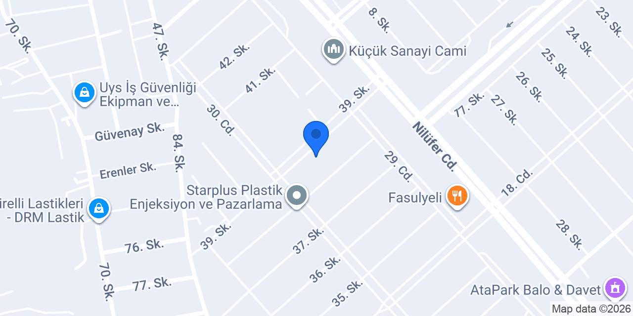 Türker Oto Servis konumu