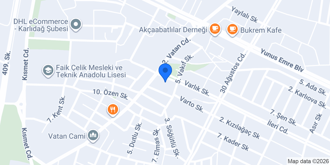 TELA TEKSTIL konumu
