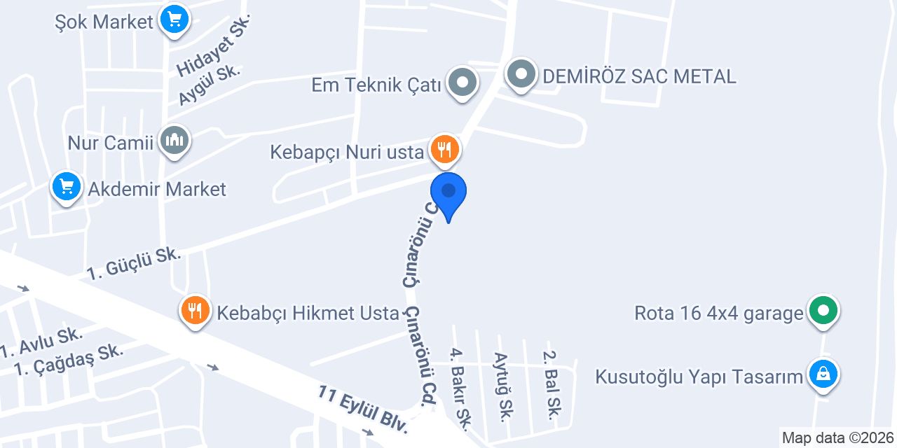 GÜVEN METAL YAPI MALZEMELERİ konumu