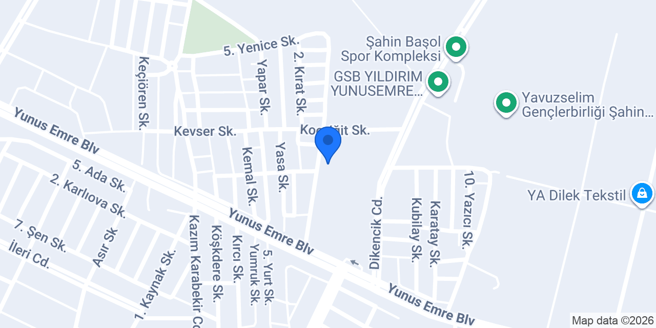 ADEM ÇAKAL TEKSTİL konumu