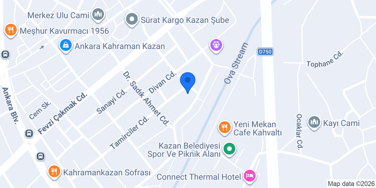 Şimşek oto kaporta boya konumu
