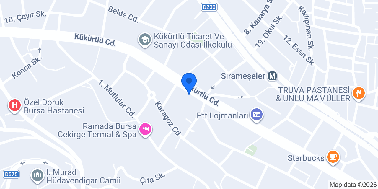 THY BİLET SATIŞ OFİSİ konumu