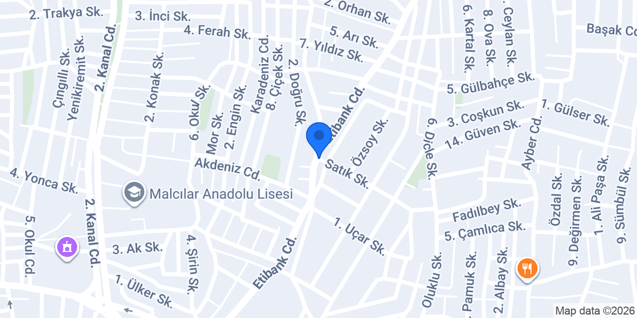 Alicanoğulları İnşaat konumu