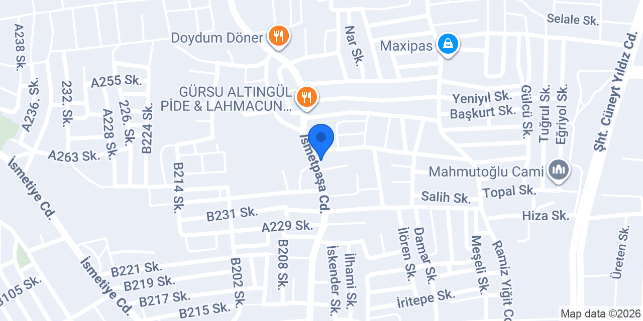 OSMANLI BAHARAT ŞİFA MARKET konumu