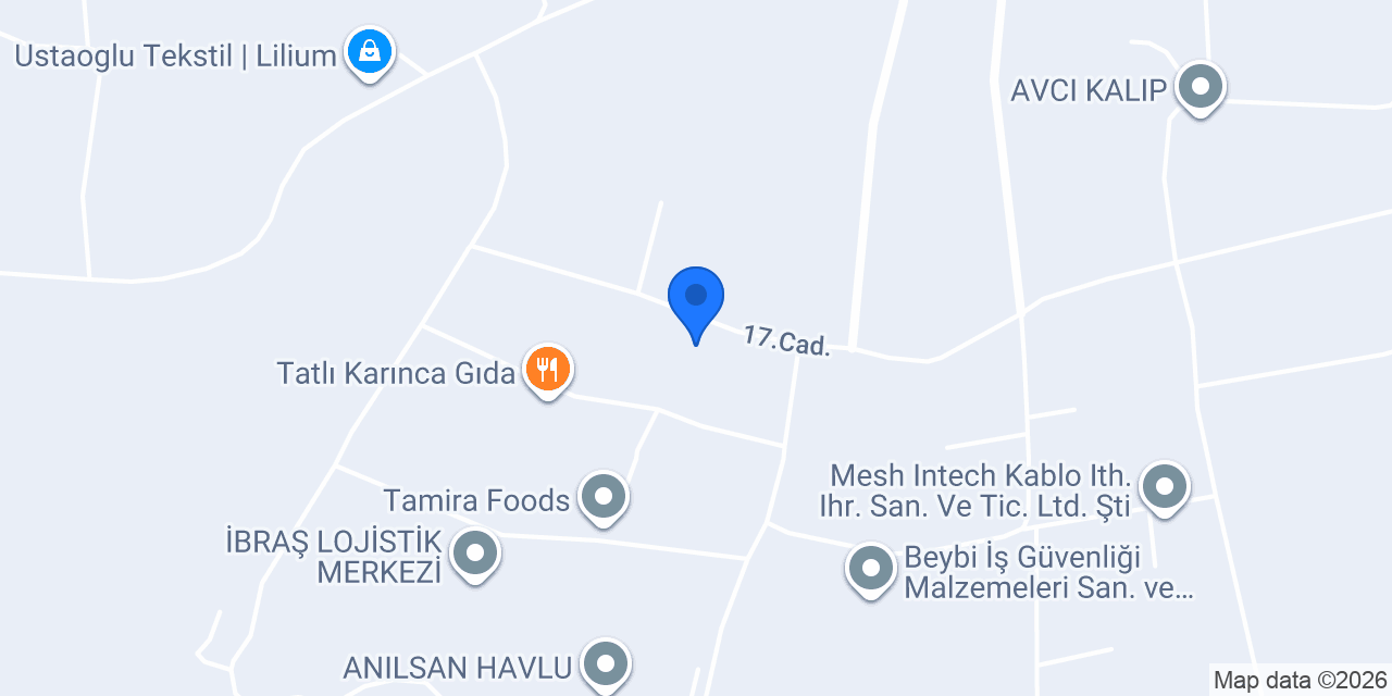 İsbay Tekstil (ambians) konumu