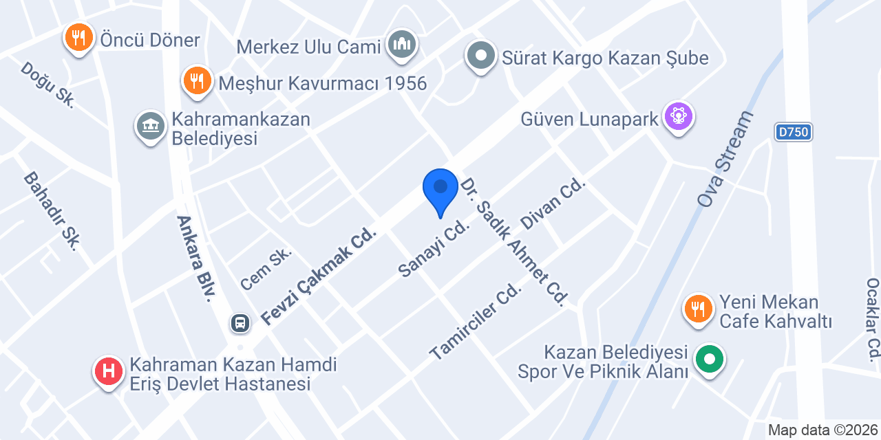 Aydos Oto Lpg konumu