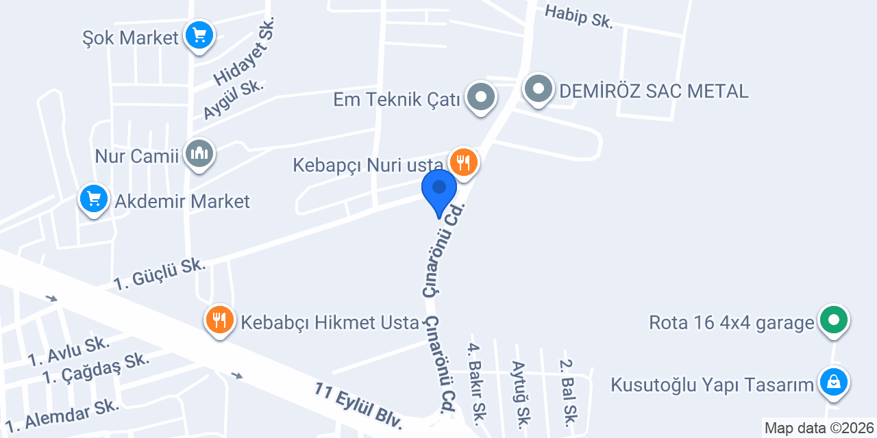 EFELER PREFABRİK konumu
