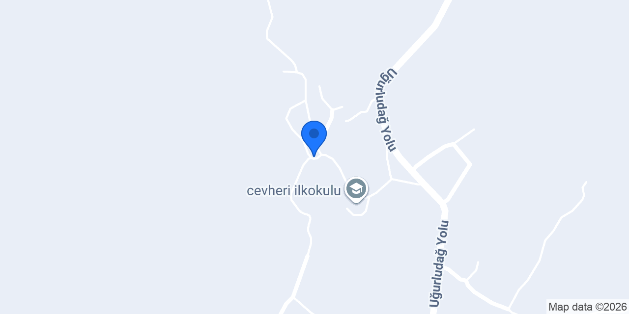 Cevheri Köyü Muhtarlığı konumu