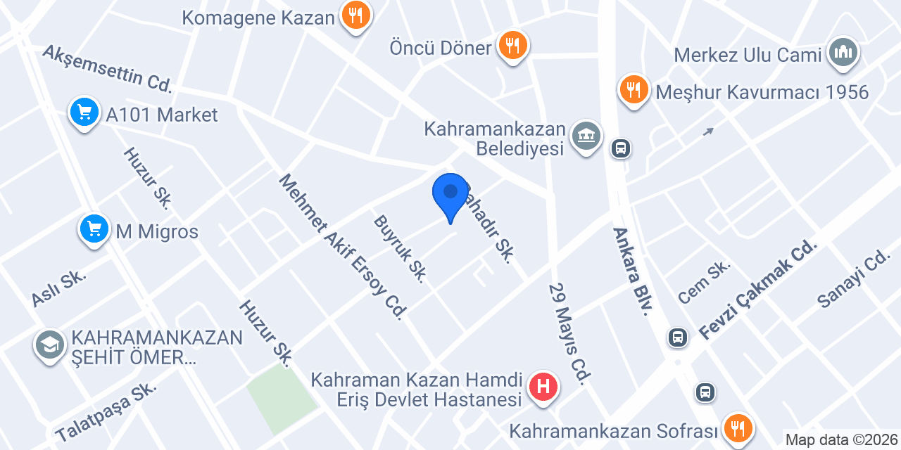 DY Yahşi erkek kuaförü konumu