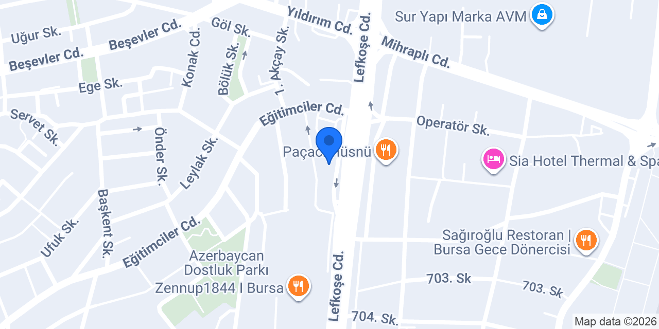 Vakıf optik konumu