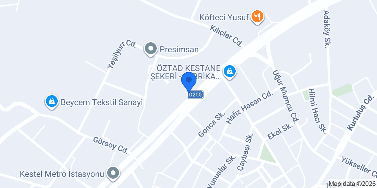 BURCHOME Tekstil (Toptan, Perde) konumu