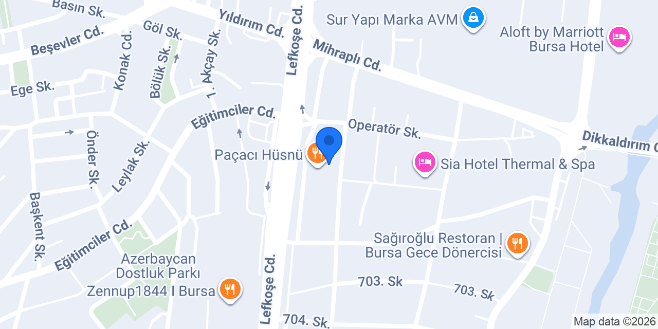 Minimal Diş Kliniği konumu