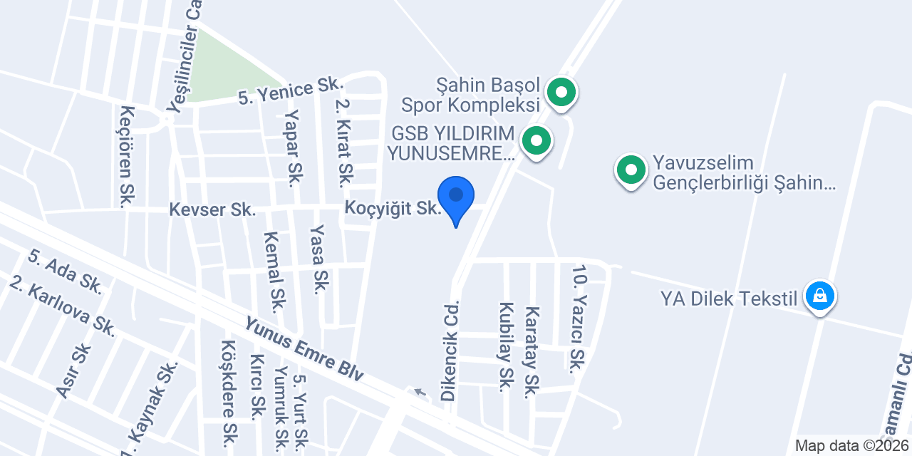 Chancolye Ticaret A.Ş. konumu