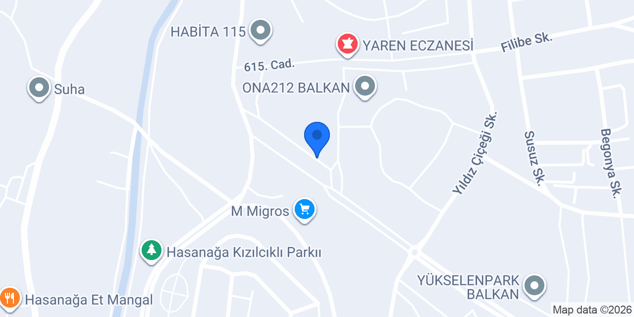 Frezya bayan kuaför salonu konumu