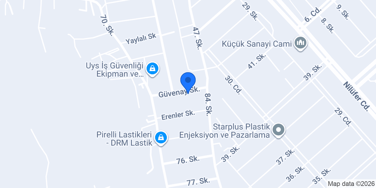 Bursa Motor konumu