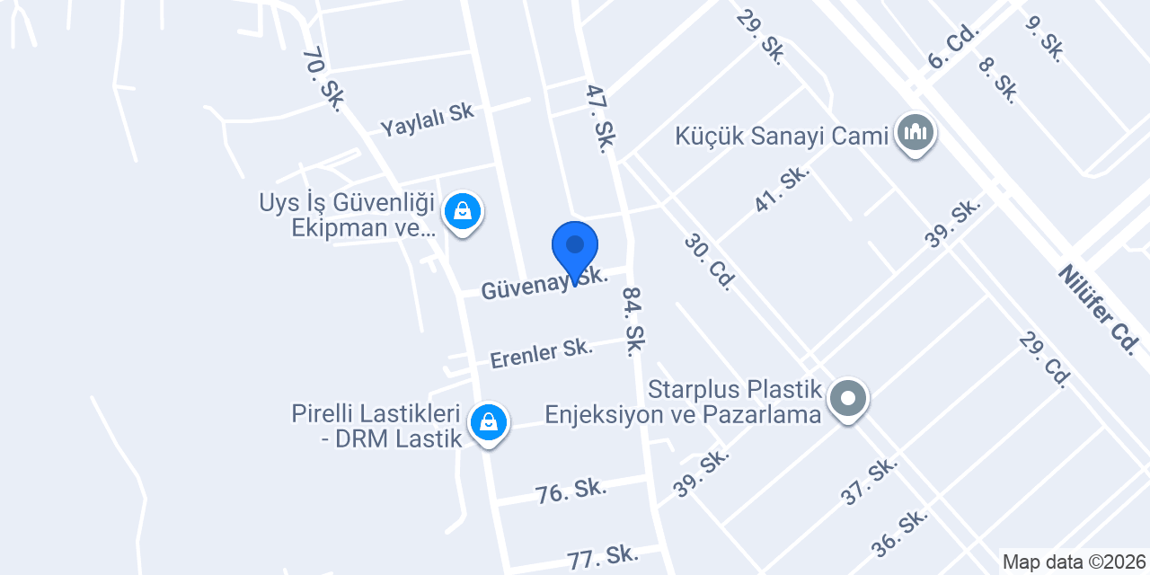 Özdemir Kırtasiye konumu