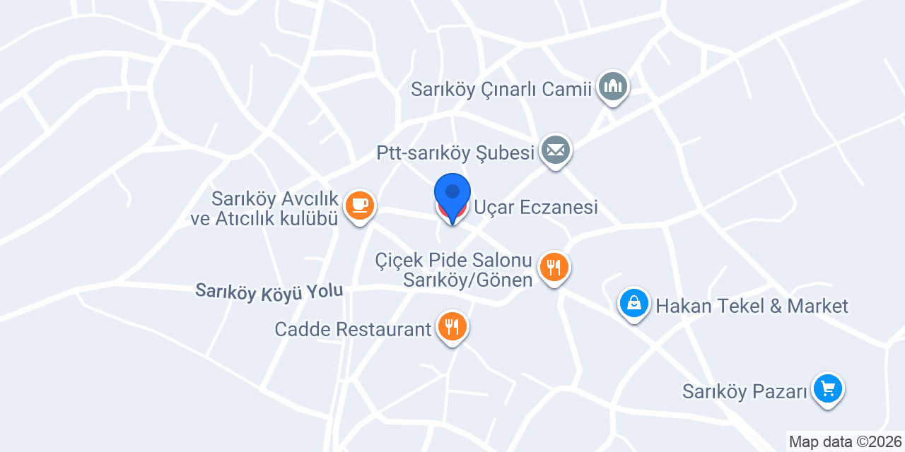 Uçar Eczanesi konumu