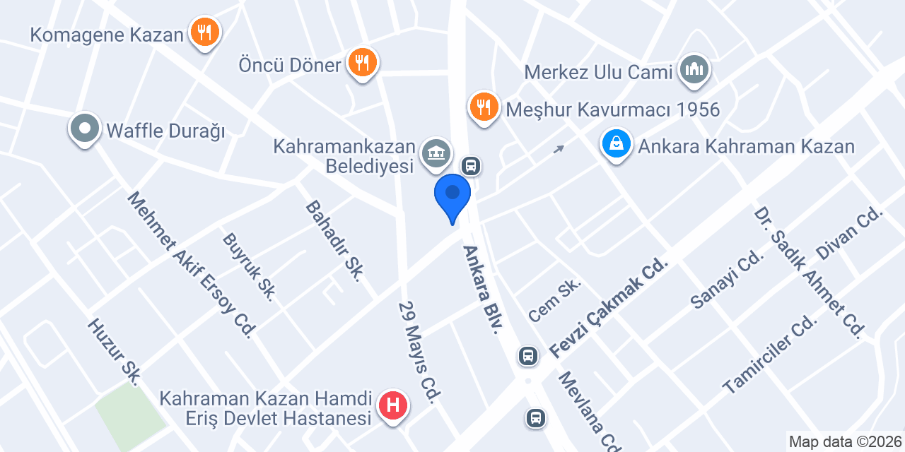 Güven Oto Elektrik konumu