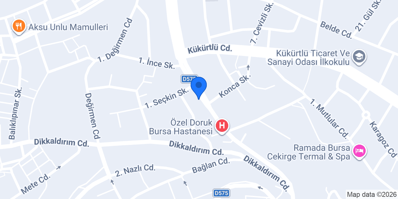 Acemler Taksi konumu