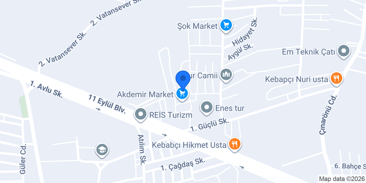 Nur Kebap Salonu konumu