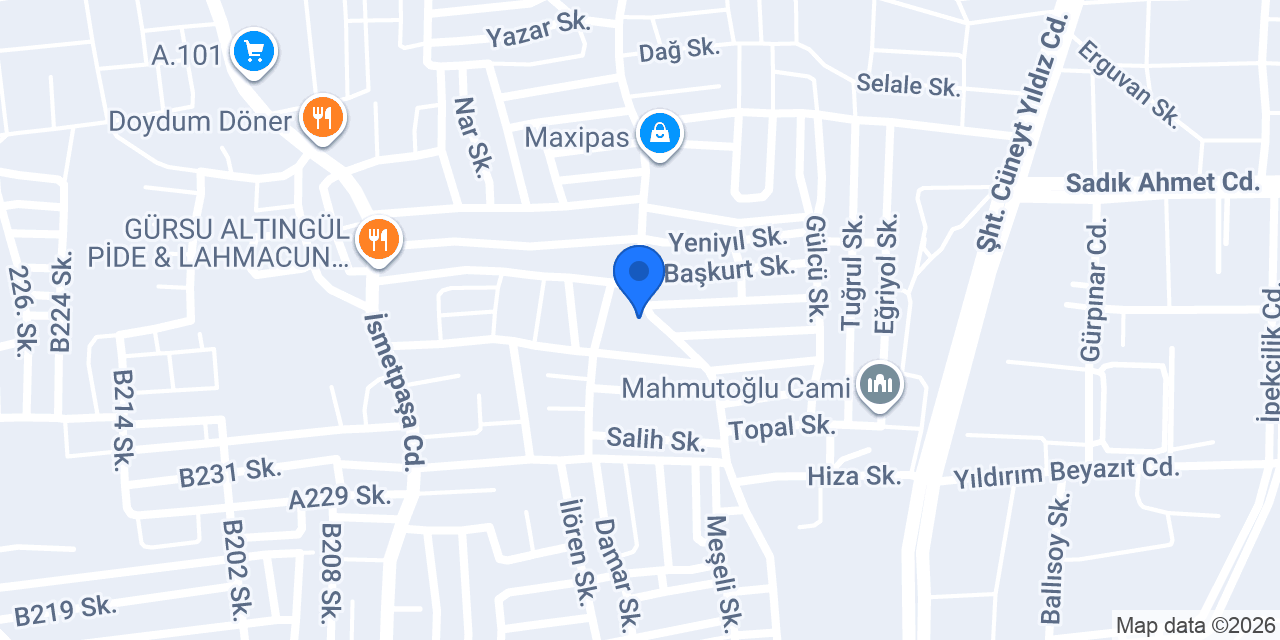 Güven Yapı Dekorasyon & Mobilya konumu