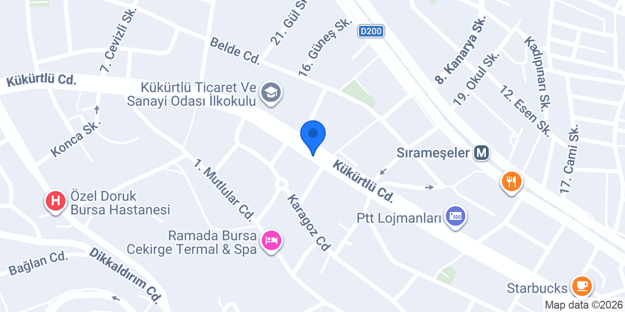 Berber Dükkanı konumu
